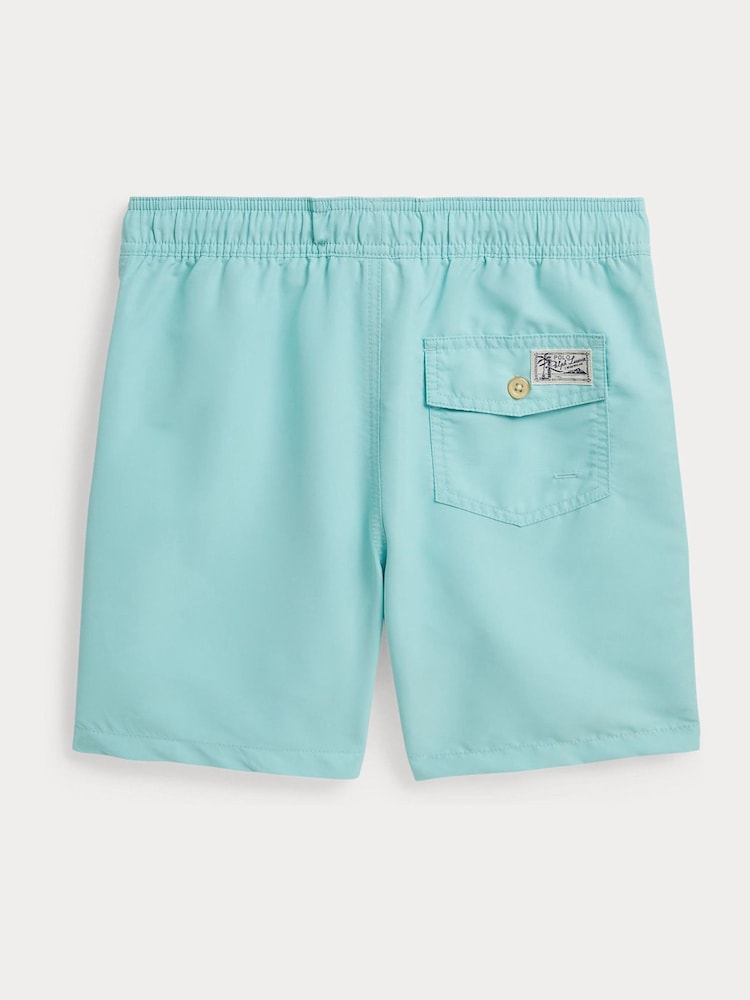 Polo Ralph Lauren Green Traveler Swimshorts - Image 2 of 2
