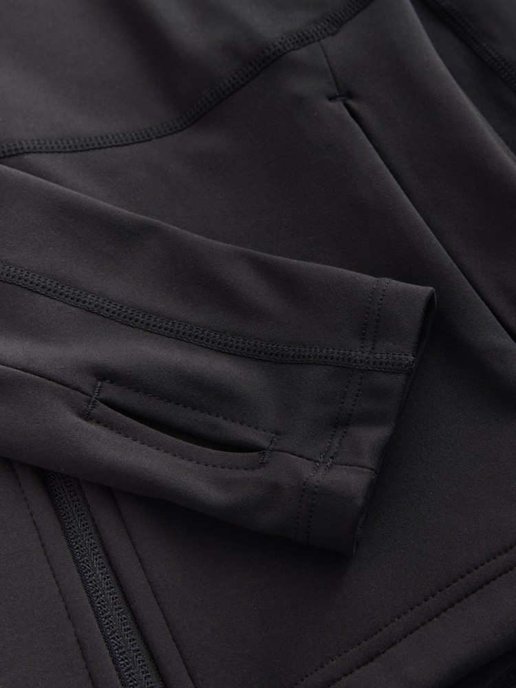 Black Active Balance Zip Through Jacket - Image 7 of 7