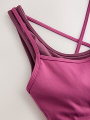 Rosa - Active Balance Cross Back Layered Sports Bra - Bilde 2 av 3