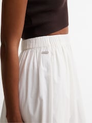 Barbour® White Avebury Midi Skirt - Image 4 of 6
