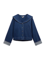 Barbour® Blue Dartmoor Shirt - Image 8 of 9