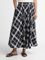 Barbour® Blue Baiton Midi Skirt - Image 2 of 6