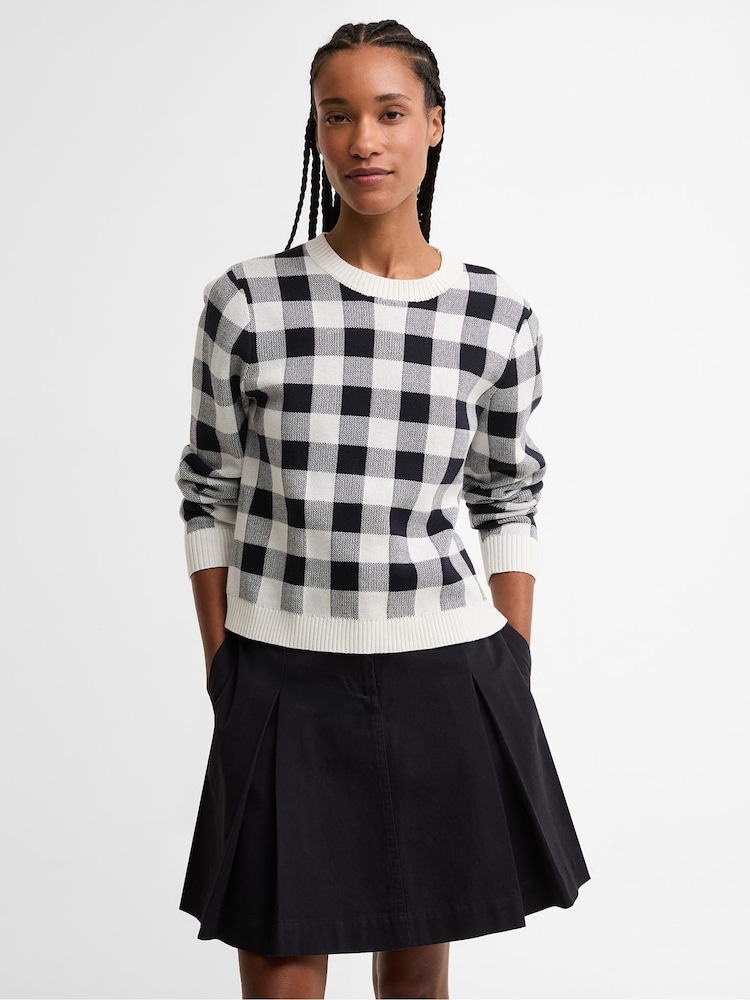 Barbour® Natural Avebury Knitted Jumper - Image 1 of 7