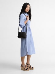 Barbour® Blue Avon Midi Dress - Image 3 of 7