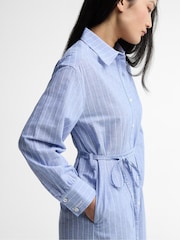 Barbour® Blue Avon Midi Dress - Image 4 of 7