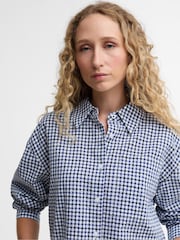 Barbour® Blue Ashwell Shirt - Image 4 of 8