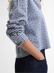Barbour® Blue Ashwell Shirt - Image 5 of 8