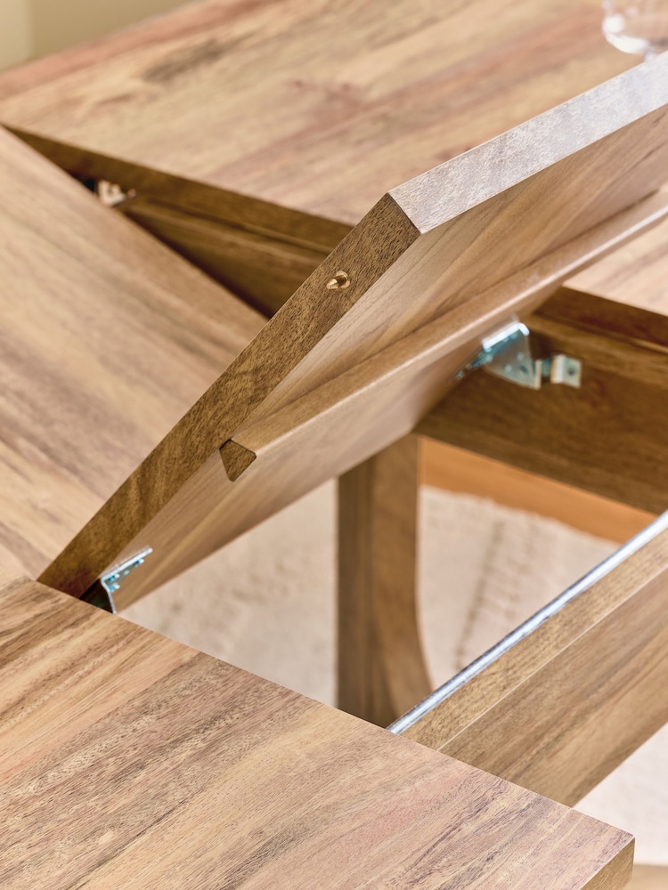 Natural Arches 6 to 8 Seater Extending Dining Table - Image 2 of 9