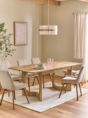 Natural Arches 6 to 8 Seater Extending Dining Table - Image 3 of 9