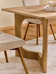 Natural Arches 6 to 8 Seater Extending Dining Table - Image 4 of 9