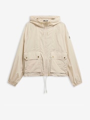 Barbour International White Maizy Showerproof Jacket - Image 6 of 7