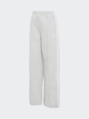 adidas Originals Light Grey Floral Applique Firebird Loose Track Pant Trousers - Image 5 of 5