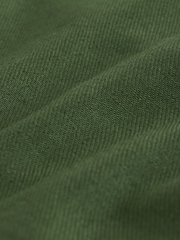 Green Relaxed Fit Linen Blend Formal Shorts - Image 9 of 10
