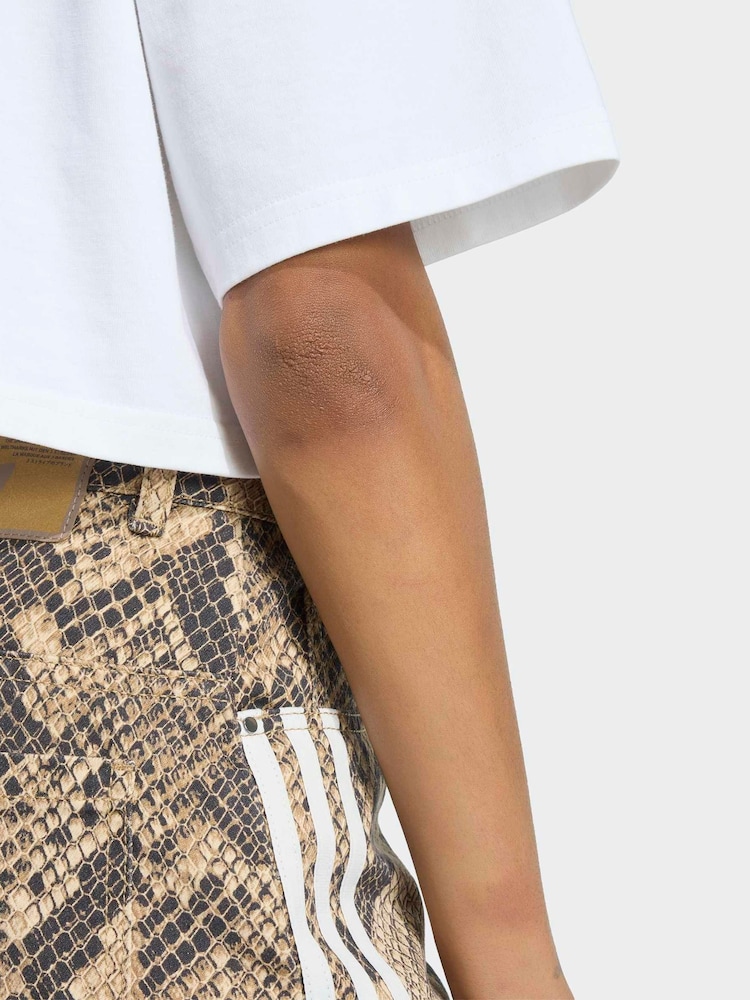 adidas Originals Animal Snake Print Denim Loose Jeans - Image 5 of 5 adidas Originals Animal Snake Print Denim Loose Jeans - Image 5 of 5