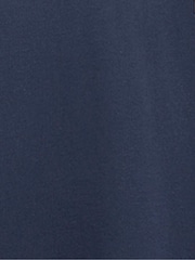 Barbour International Blue Deep Cuff Evan Tipped T-Shirt - Image 6 of 6