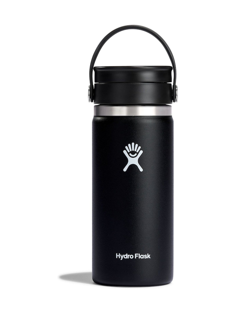 Hydro Flask Black Wide Flex Sip Lid Bottle 12oz - Image 1 of 6 Hydro Flask Black Wide Flex Sip Lid Bottle 12oz - Image 1 of 6