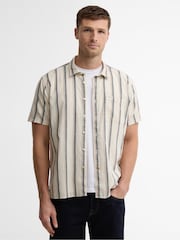 Barbour® White Barkend Striped Summer Shirt - Image 1 of 6