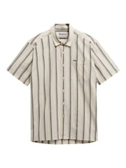 Barbour® White Barkend Striped Summer Shirt - Image 5 of 6