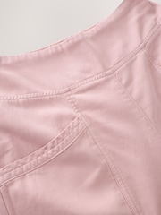 Pink TENCEL™ Blend Lightweight Denim Balloon Trousers - Image 9 of 11