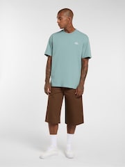 Μπλε - Κοντομάνικο μπλουζάκι Dickies Summerdale χαλαρής εφαρμογής - Εικόνα 3 του 6