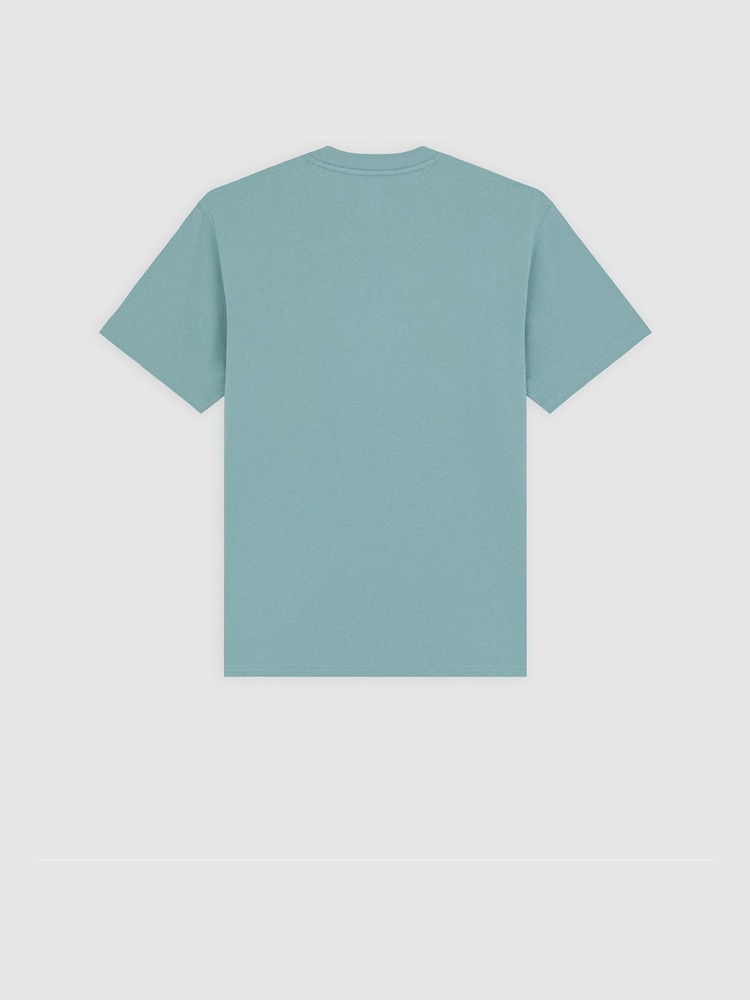 Μπλε - Κοντομάνικο μπλουζάκι Dickies Summerdale χαλαρής εφαρμογής - Εικόνα 6 του 6