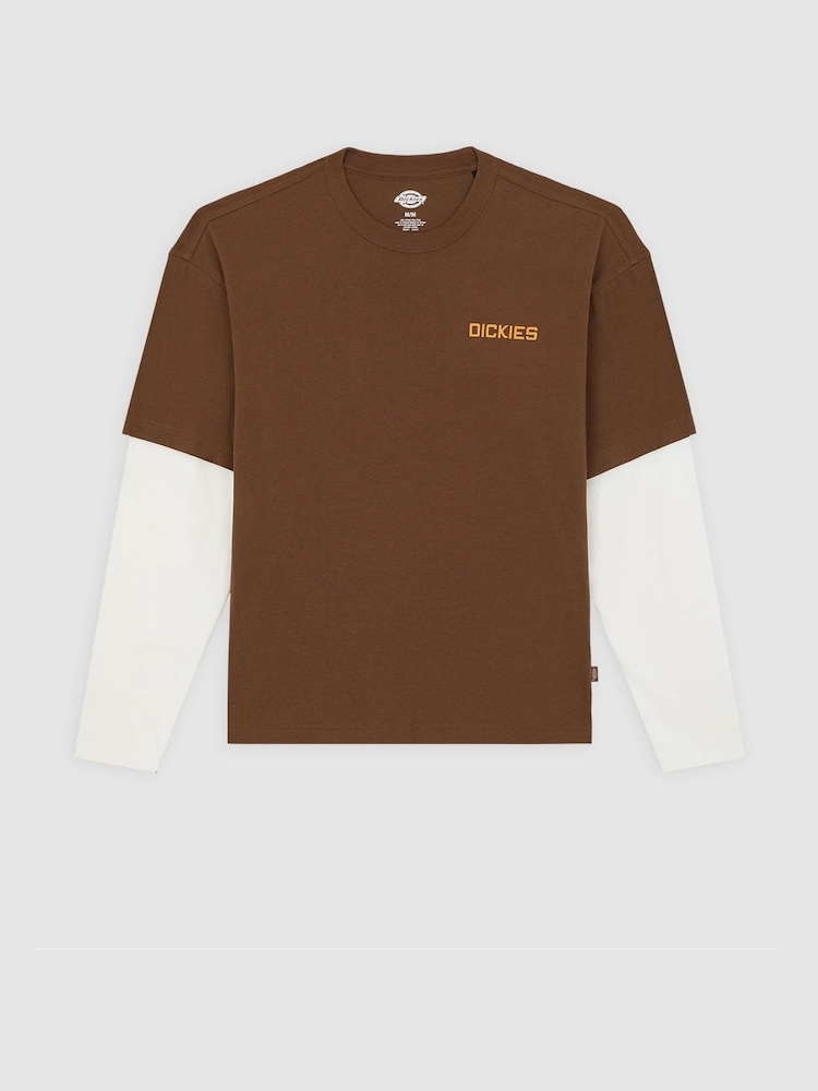 Dickie's Men's Heavyweight Crew Neck Short Sleeve Tee Big-tall,Chocolate,3X-Large : Buy Online at Best Price in KSA - Souq is now