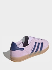 adidas Originals Purple GAZELLE INDOOR Women Trainers - Image 4 of 8