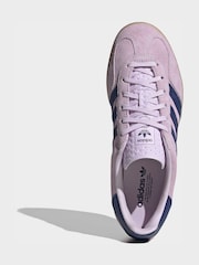 adidas Originals Purple GAZELLE INDOOR Women Trainers - Image 5 of 8