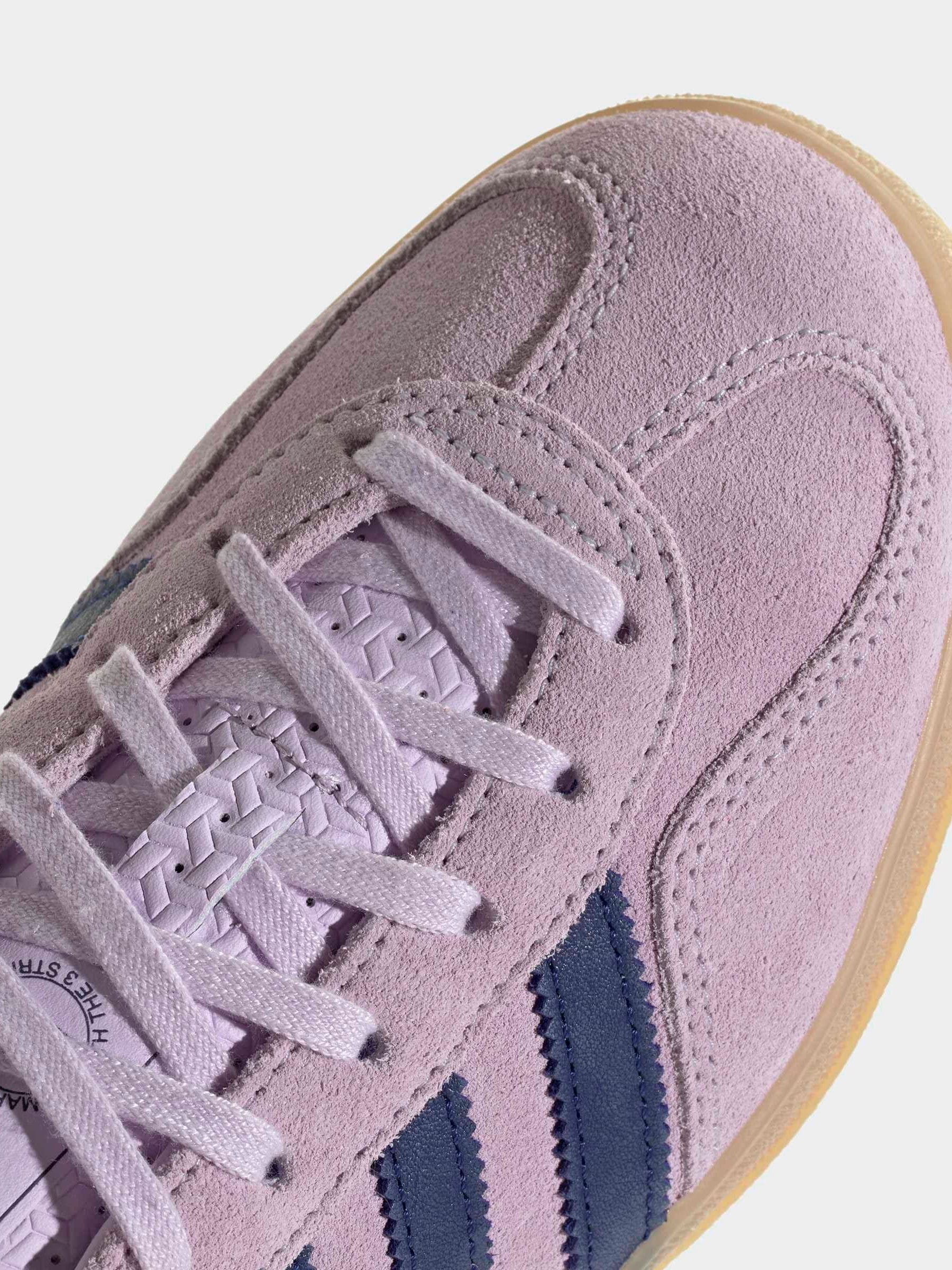 Buy adidas Originals Purple GAZELLE INDOOR Women Trainers from