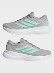 adidas Grey Runfalcon 6 Trainers - Image 6 of 10