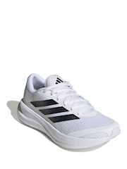 adidas White Runfalcon 6 Trainers - Image 3 of 9