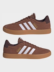 adidas Brown VL COURT 3.0 Women Trainers - Image 5 of 9