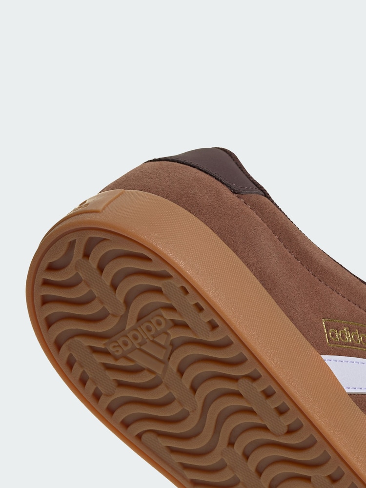 adidas Brown VL COURT 3.0 Women Trainers - Image 9 of 9 adidas Brown VL COURT 3.0 Women Trainers - Image 9 of 9