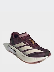 adidas Red Adizero Boston Trainers - Image 3 of 8