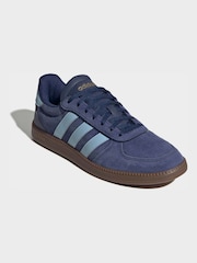 adidas Navy Blue Breaknet Sleek Trainers - Image 3 of 8
