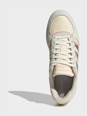 adidas White Breaknet Sleek Trainers - Image 8 of 10
