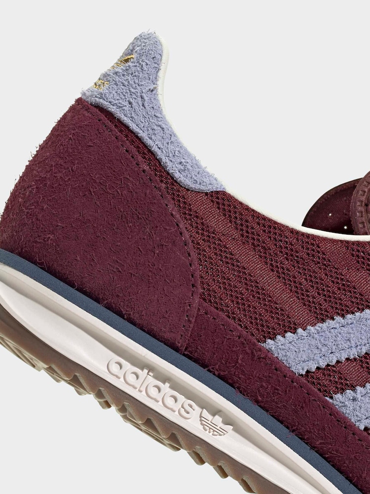 adidas Originals Red SL 72 OG Trainers - Image 8 of 8