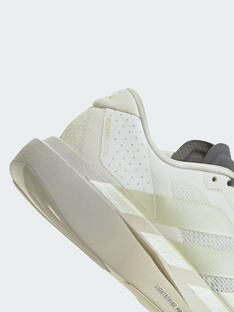 adidas White adizero Evo SL Trainers - Image 15 of 15