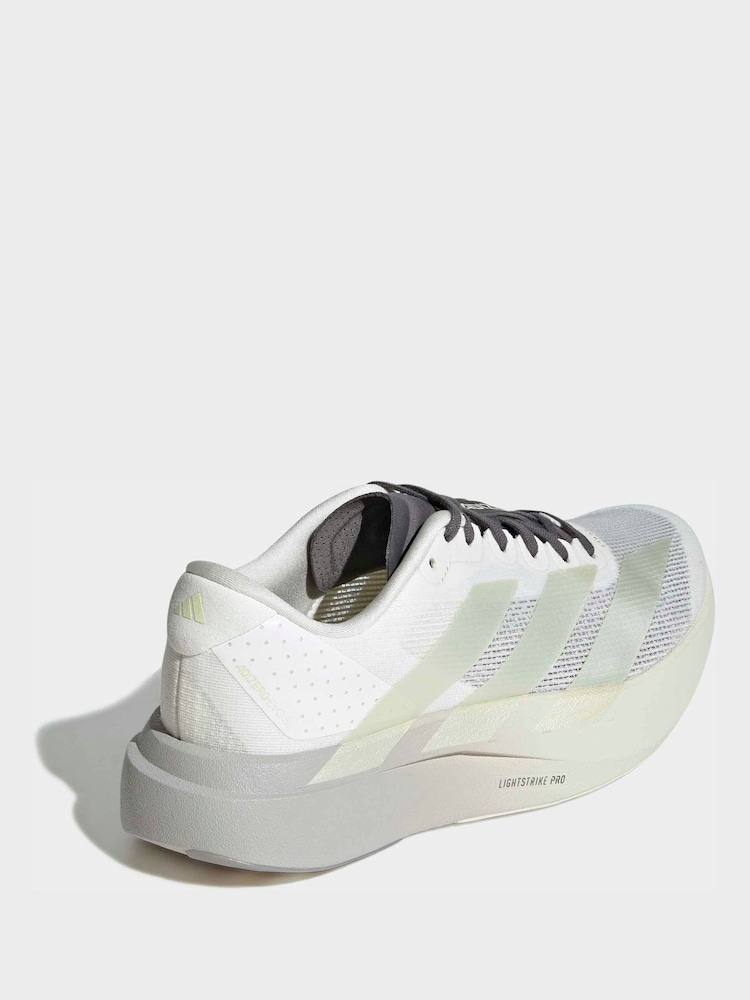 adidas White adizero Evo SL Trainers - Image 2 of 8