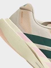 adidas White/ Cream adizero Evo SL Trainers - Image 10 of 10