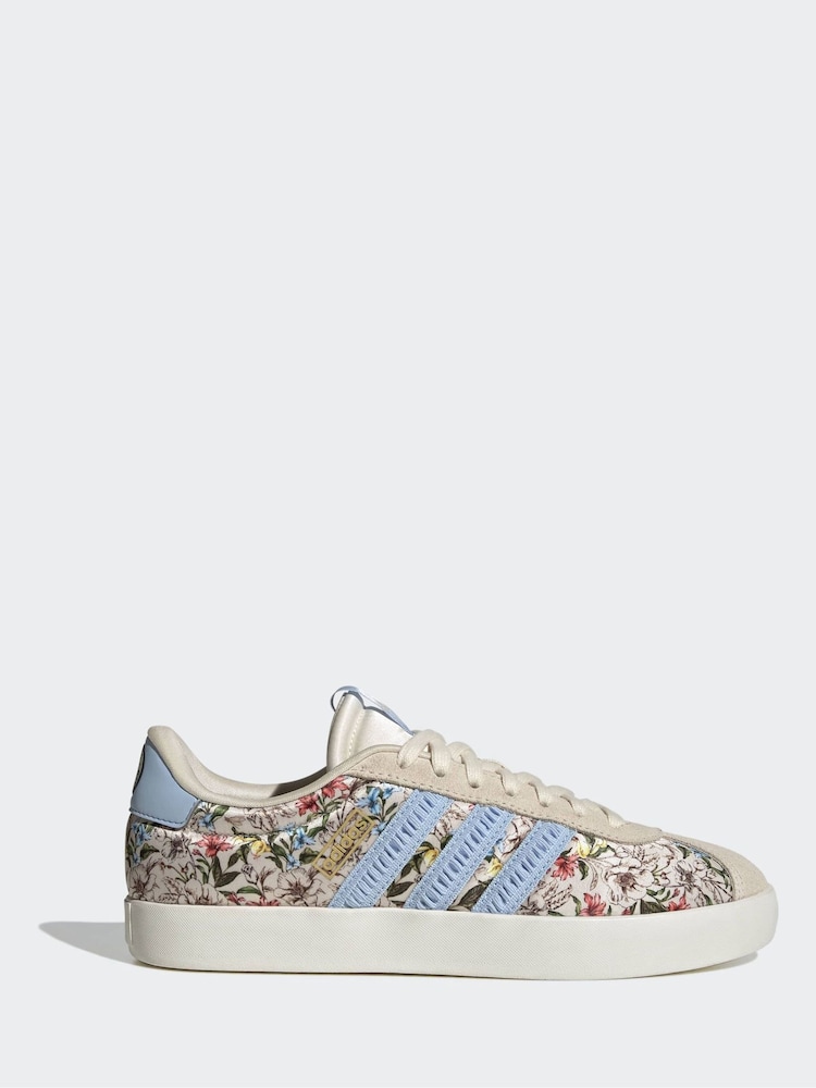 adidas White VL COURT 3.0 Women Trainers - Image 2 of 10