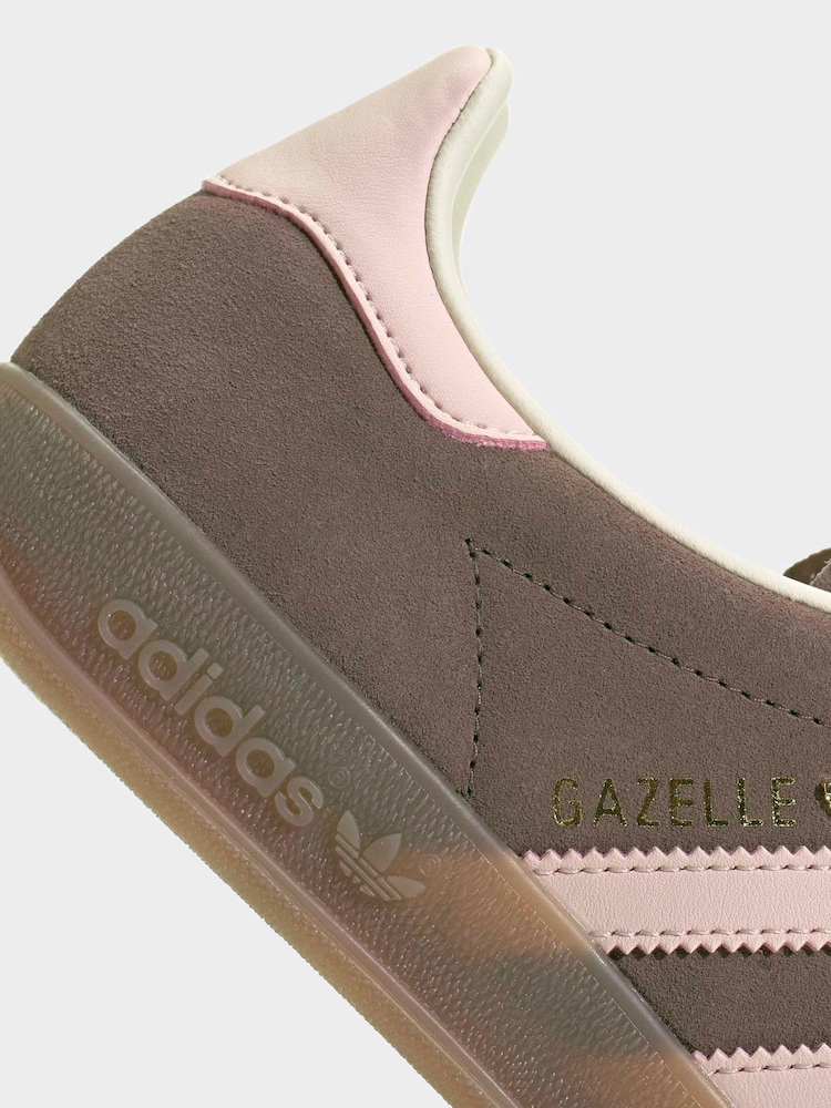adidas Originals Brown Gazelle Indoor Trainers - Image 10 of 10 adidas Originals Brown Gazelle Indoor Trainers - Image 10 of 10