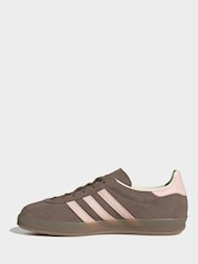 adidas Originals Brown Gazelle Indoor Trainers - Image 2 of 10