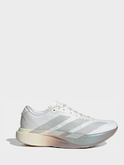 adidas White adizero Evo SL Woven Trainers - Image 1 of 4