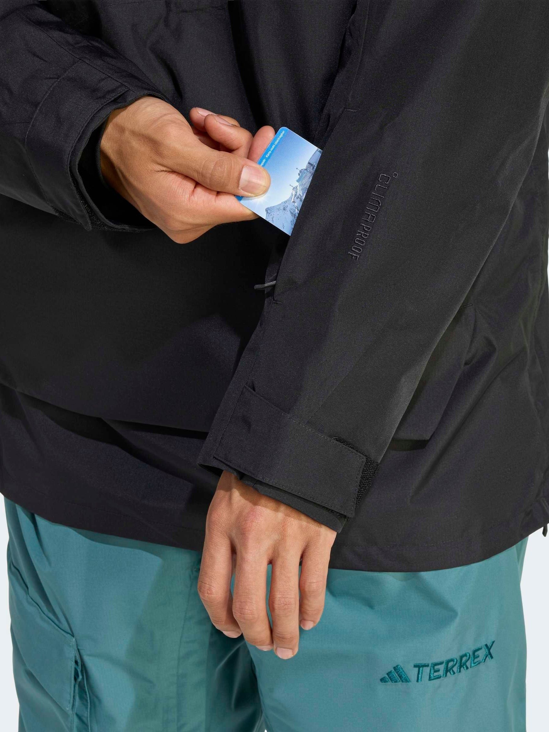 Buy adidas Terrex Black Xploric 2 Layer Lined Climaproof Anorak