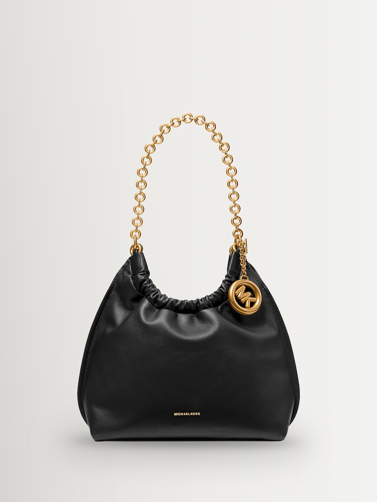 Michael Kors Black Indie Small Cinch Convertible Shoulder Bag - Image 1 of 2