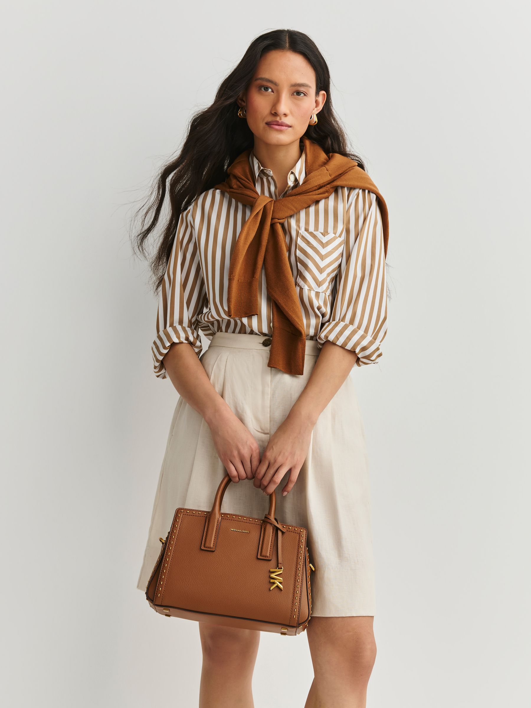 Buy Michael Kors Luggage Laila Small Satchel Bag from Next USA