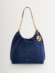 Michael Kors Blue Indie Large Cinch Conv Messenger Bag - Image 1 of 1