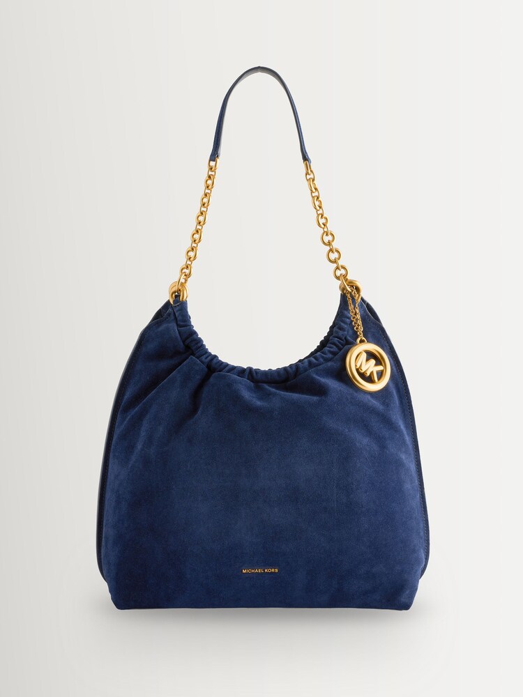 Michael Kors Blue Indie Large Cinch Conv Messenger Bag - Image 1 of 1