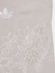 adidas Originals Grey Floral Lace Cotton Tote Bag - Image 5 of 6